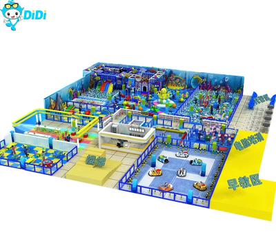 China Marine Themed Kids Soft Play Indoor Playground Equipment For Children for sale