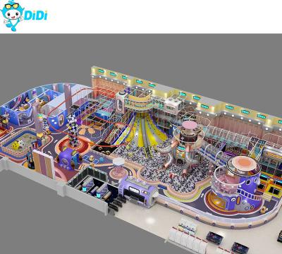 China 3D Design Space Themed Soft Play Playground Equipment IAAPA Certified for sale