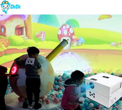 China Kinderen speeltuin Interactieve muurprojector Smashing Balls Game Projector Te koop