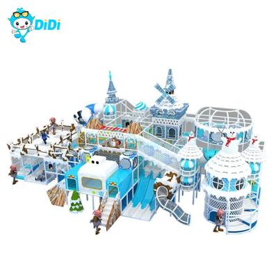 China Customizable Castle Indoor Playground Equipment For Play Center Easy Cleaning for sale