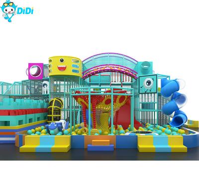 China Commercial Childrens Indoor Jungle Gym Equipment With ISO9001 Certification for sale