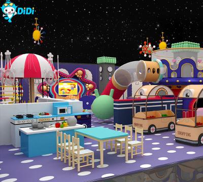 China Meranti Themed Indoor Children'S Playground Soft Play Equipment Manufacturer for sale