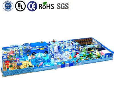 China Entertainment Device Manufacturer PVC  Snow Theme Kids Indoor Playground for sale