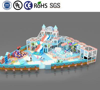 China Adorable Style Artfully Designed Kinds Of Color Indoor Playground Castle Theme for sale