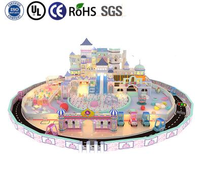 China OEM Castle Theme Indoor Playground For Kids Pvc Material for sale