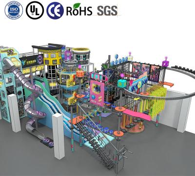 China Children Indoor Playground Amusement Park Cool Space Theme for sale