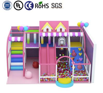 China Charming And Colorful Macaron Themed Indoor Play Equipment Safe Activities for sale