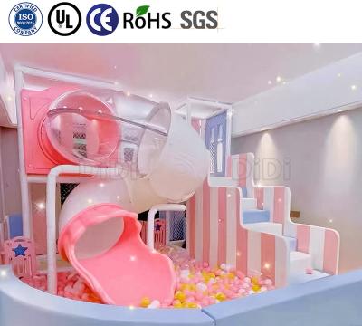 China Hoogwaardig populair pretpark Soft Play Indoor speeltuin Met glijbaan Te koop