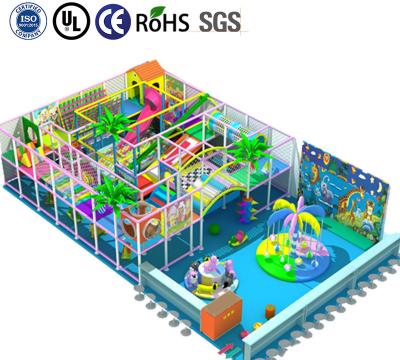 China Custom Toddler Plastic Amusement Custom Modular Playground for sale