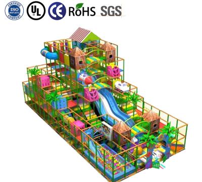 China Castelo Malvado Jogos de Slide Infantil Equipamento de Jogos Internos Alta Qualidade à venda