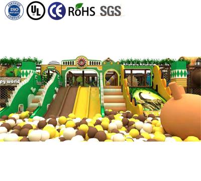 China Entertainment Amusement Park Jungle Theme Indoor Playground  For Kids for sale