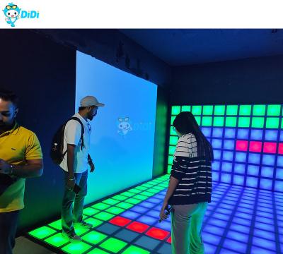 China Waterproof IP65 30cm*30cm Rgb Interactive Active Game Led Dance Floor Dance Room for sale