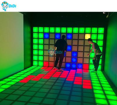 Cina Attivare il gioco Led Floor Light Interactive Active Mega Pixel Grid Attivare il gioco in vendita