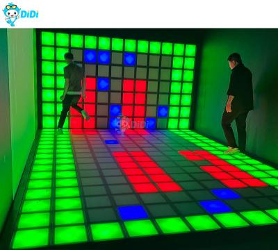 China New Item Rgb Led China Interactive Activate Game Led Dance Floor Sensitive Floor for sale