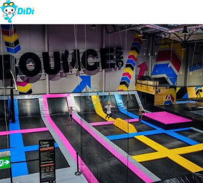 China Professional Customized Colorful Customized Trampoline Park Indoor Playground for sale