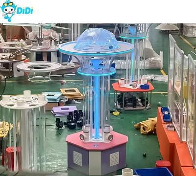 China Customized Soft Play Equipment Physical Balls Fly Ball Shower Ball Blaster For Kids for sale