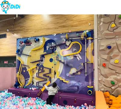 China Playground Equipment Kids Interactive Science Ball Wall Indoor Playground Pipe Toys for sale