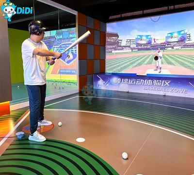 China Imersivo Esportes Interativos AR Indoor Amusement Game Machine Ar Baseball Simulator à venda