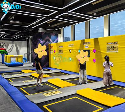 China Commercial Indoor Playground Trampoline Indoor Amusement Interactive Game Equipment for sale