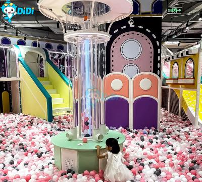 China Mazes Indoor Trampoline Soft Play Equipment Maze Ball Pit Children Naughty Playground for sale