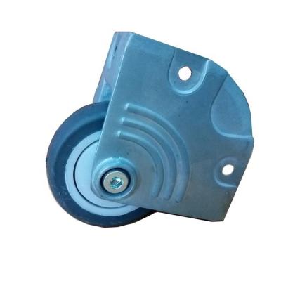 China 75mm Flight Rigid Case TPR Caster Wheel for sale