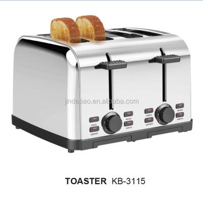 China 4 Slice Bread Commercial Electric Toaster Lovely Function Auto Automatic Design for sale