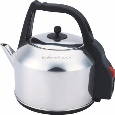 China Large Capacity Electric Stainless Steel Water Kettle 4.8L Stainless Steel With Color Painted Body Available for sale