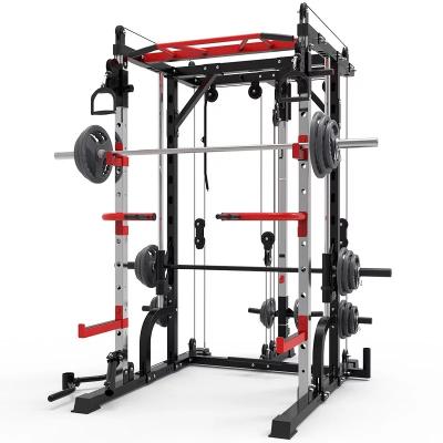 China Universal Multifunctional Squatting Bench Weight Rack Belt Training Full View Gym-Specific Bed for sale