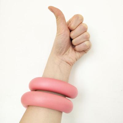 China Multicolor EVA Weight Bearing Bracelet Weight Bracelet Weights Wrist Ring Outdoor Fitness Equipment Weight Bracelet for sale