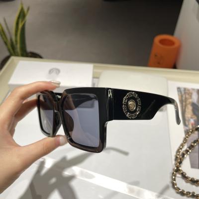 China Fashion trend color tide brand folding glass beauty temperament VER12 men's and women's sunglasses VER sunglasses 2022 fashion new for sale