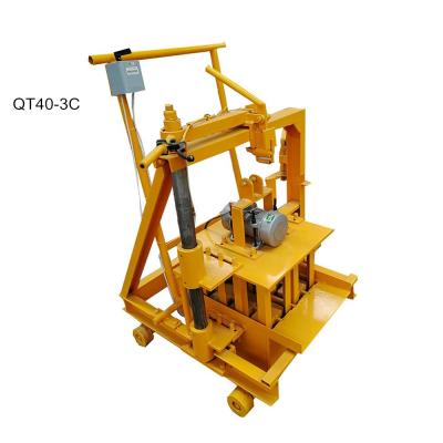 China Building material stores Eco Brava interlocking brick machine price/2021 newest manual clay block making machine for sale for sale