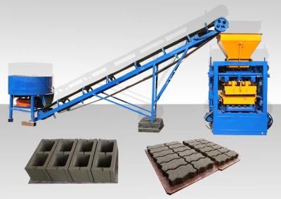 China building material shops semi-automatic brick making machine small hydraulic brick machine small block making machine for sale