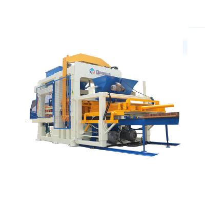 China Building Material Shops High Production Capacity Qt10-15 Automatic Block Machine Price List From Chinese Factory for sale