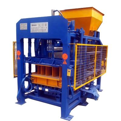 China Building Material Shops QT4-15 Small Brick Machine Cement Interlocking Brick Making Machine In India for sale