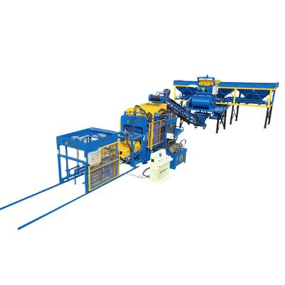 China Hotels Cement Block Machine Price Automatic Brick Machine Qt6-15 Low Interlock Block Machine for sale