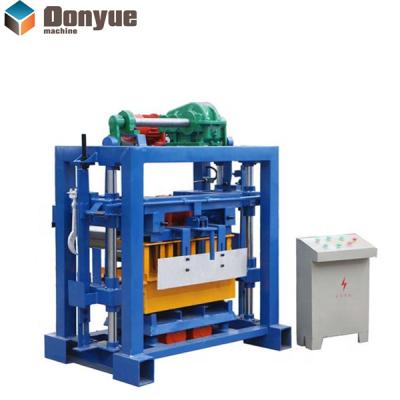 China Building material shops manual brick making machine QT40-2 manual cinder block machine for sale