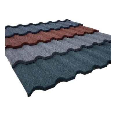 China China Modern Building Construction Materials List Stone Coated Zinc Aluminum Roofing Sheets for sale