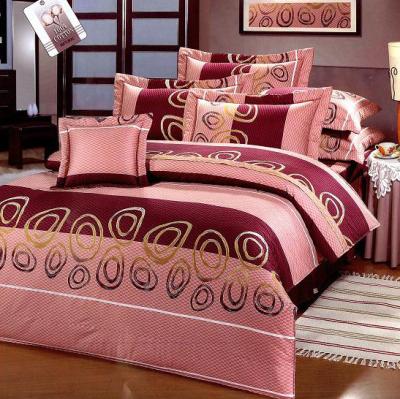 China Nondisposable 100% Cotton Sheet Duvet Cover Wedding Bedding Set for sale