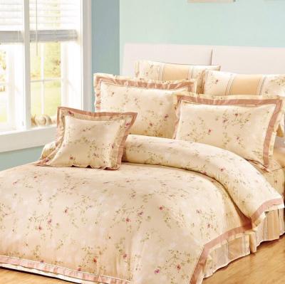 China Exclusive Luxury 100% Nondisposable TENCEL(TM) Lyocell Branded Fiber Customized Bedding Set for sale