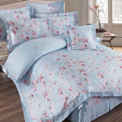 China Exclusive Luxury 100% Nondisposable TENCEL(TM) Lyocell Branded Fiber Customized Bedding Set for sale