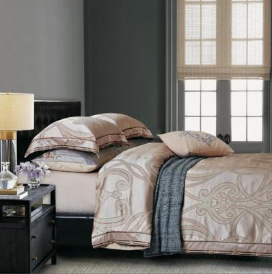 China Nondisposable Exclusive Luxury Jacquard Bedding Set for sale