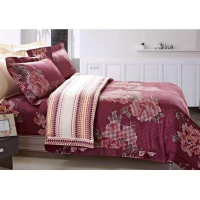 China Nondisposable Exclusive Luxury Cotton Sateen Bedding Sheet Set for sale