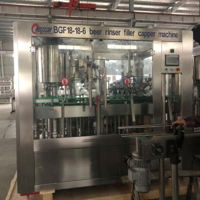 China Beverage Beer Filling Machine /beer Bottling Filling Machine 3 in 1 for sale