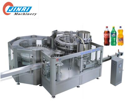 China Zhangjiagang Beverage Carbonated Soft Drink Filler / Soft Drink Filling And Packaging Machine for sale