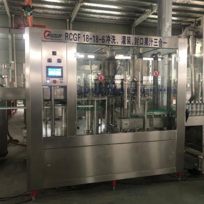 China Beverage Soy Milk Fresh Milk Bottle Filling Machine for sale