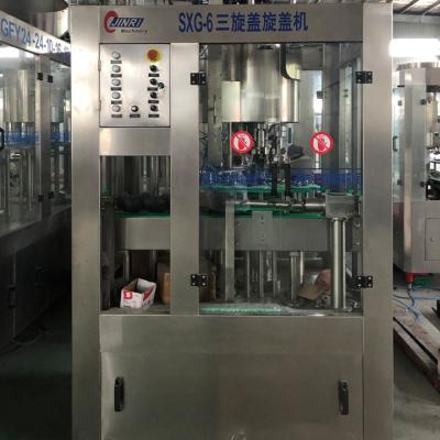 China Automatic Beverage Twist Off Machine Glass Bottle Screw Capping Capping Machine for sale