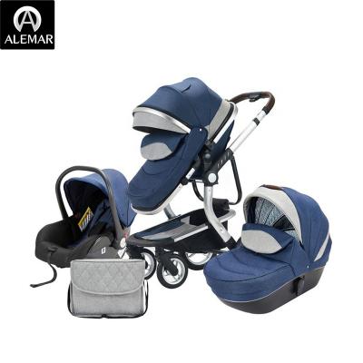 China China Manufacturer Classic Portable Baby Canvas Strollers Folding Kids Pram For Traveling, for sale