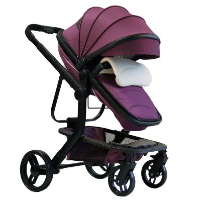 China 2022 Cotton Style New Design Foldable Baby Pram Price 2 In 1 Baby Buggy Car for sale