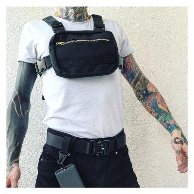 China Gray Chest Bag Pocket Waist Bag Mtb Waist Bag Cotton Designer Waist Bag for sale