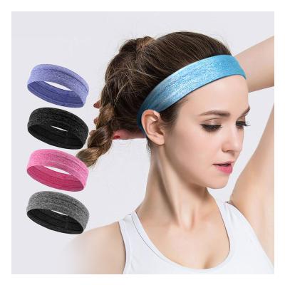 China Custom Women Sweatband Sports Sweat To Absorb Sweat Jogging Headband for sale